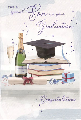 Picture of FOR A SPECIAL SON ON YOUR GRADUATION CONGRATULATION